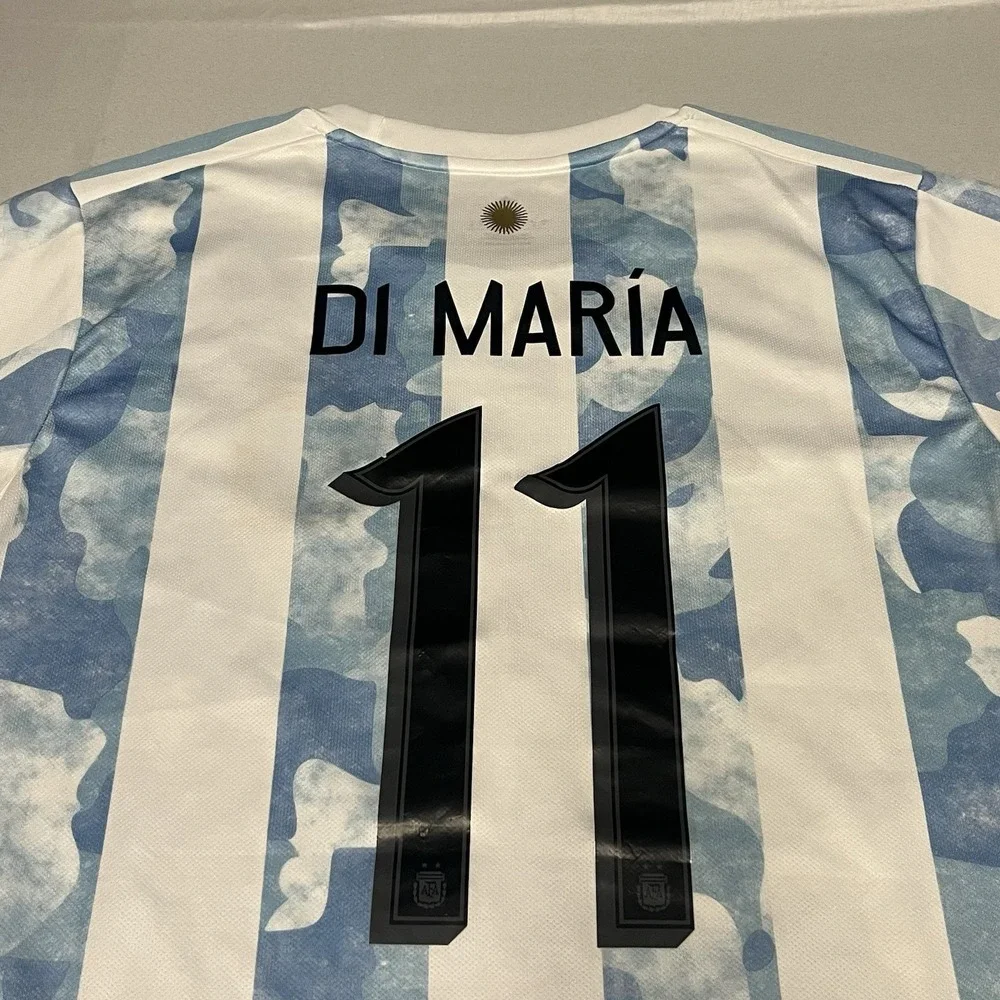 Adidas Argentina 2020-2021 Home Jersey Men's Small Ángel Di María World Cup